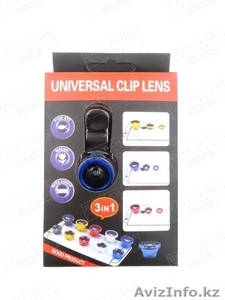 Набор линз Fisheye 3 в 1 Оптом #1288907