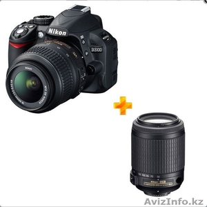 NIKON D3100 2 объектива (18-55, 55-200) kit идеальный вариант #1285126