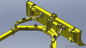 Бульдозер Б10 трехпозиционный отвал купить новый #1291561