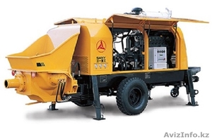 Станционарно-прицепной бетононасос SANY HBT 60C-1413DIII,  пр-во Китай #1300355