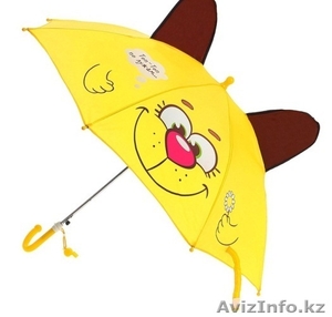 Зонт детский Песик топает по лужам с ушками 46339   #1307542