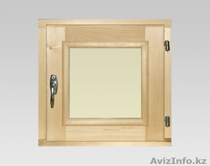 Форточки для бани,  со стеклопакетом #1301500