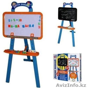 Доска знаний 2 в 1 (универсальная,  напольная и разборная) 34019.  #1302864