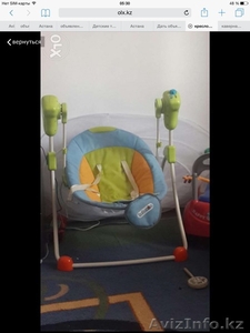 Детская креслокачалка детская мебель #1306397