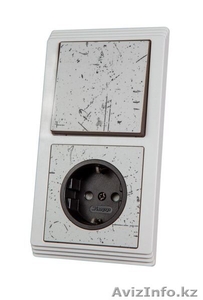 Розетки и выключатели белые серии LUXOR белые немецкой фирмы KOPP #1182649