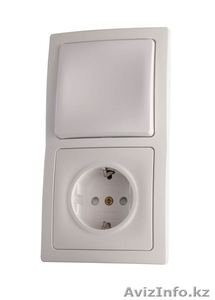 Розетки и выключатели серии MALIBU белый немецкой фирмы KOPP #1296970