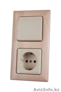 Розетки и выключатели серии MILANO кремовый немецкой фирмы KOPP #1182653