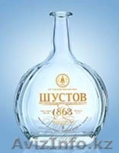 Нанесение изображений и надписей на стеклянные бутылки #1303108