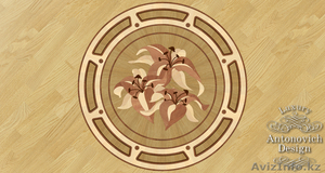 Художественный паркет Астана #1307918