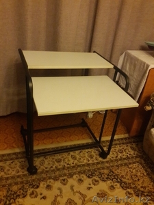 Столик двухъярусный,  передвижной #1317675