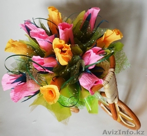 Букет из конфет. Оригинальные подарки #1312817