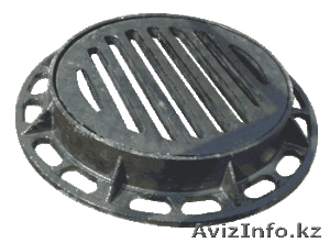 Дождеприемник чугунный круглый ДК #1309292
