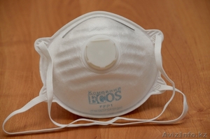 Респиратор серии ECOS PO 1201F,  с клапаном выдоха,  класс защиты FFP1,  до 4-х ПДК #1315991