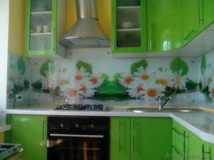 Производство кухонных стеклянных фартуков. #1313596