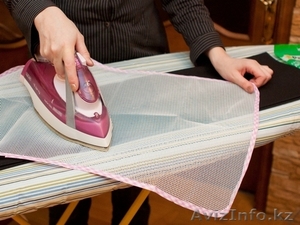 Сетка для глажки хозяюшка для защиты деликатных вещей 43110.  #1312416