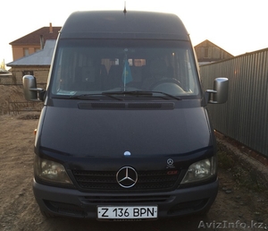 Аренда микроавтобуса  Mecedes Sprinter 19 мест.Часовая аренда, свадьбы, трансфер, п #1318818