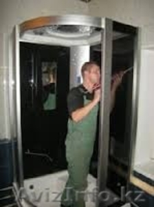 Ремонт установка душевых кабин джакузи #1315010