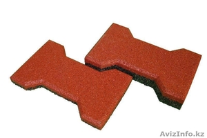 Резиновая брусчатка «Катушка» (толщина 40 мм) #1312297