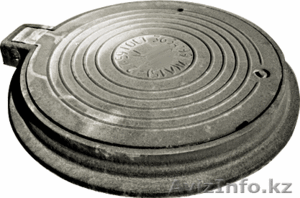 Люк чугунный тип Л с шарниром #1309260