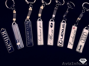 Изготовление брелоков в виде гос.номера Вашего авто #1314840