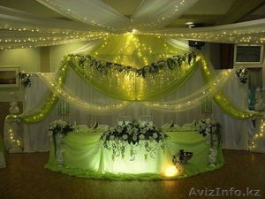 оформление цветами,  тканью,  шарами #1329885