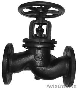 Клапаны (вентили) запорные фланцевые стальные #1321291