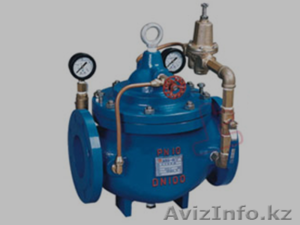 Регуляторы давления чугунные фланцевые,  после себя 200Х (Ру-16) #1321253
