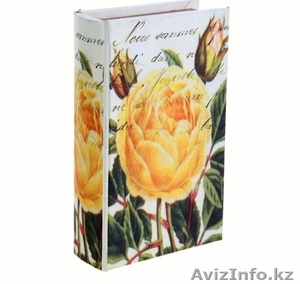 Ключница книжка Желтая роза 46365 #1324225