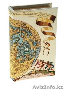 Ключница книжка шелк Карта Коперника 46364 #1324125