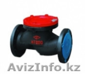 Клапаны обратные поворотные (вертикальные) фланцевые чугунные Н44Т-10 XY (Ру-16) #1321274