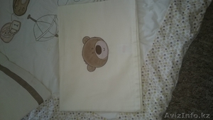 Комплект постельного белья с бортиками в манеж #1320649