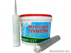 Герметик «Акцент»-117» однокомпонентный строительный #1329381