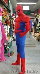 Костюмы Бетмен и Спайдермен с мускулами на прокат в Алматы  #1327092