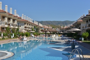 Отдых в турцииКомплекс на берегу море апартаменты и виллы  #1326203