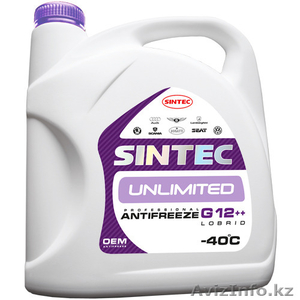 Sintec Аntifreeze Unlimited Lobrid G12++ -40oC (фиолетовый) 5 кг #1327519