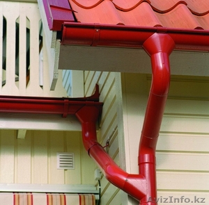 ВОДОСТОК ДЛЯ КРОВЛИ. МОНТАЖ. #1325246