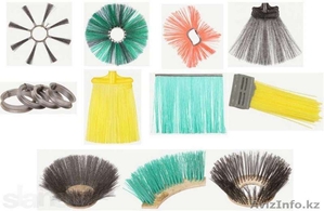 Щетки дисковые полипропиленовые,  металлические #1343746