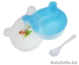 Детский Ланч-бокс с ложечкой Мишутка и Мышка 46384 #1333953