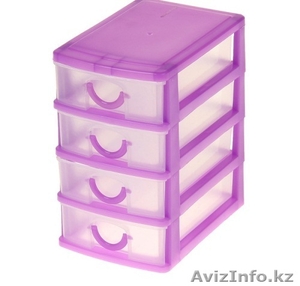 Мини комод органайзер для мелочей 4 яруса 46381 #1333133