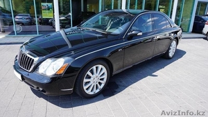 Аренда Maybach 57 черного и белого цвета в городе Астана.  #1343204