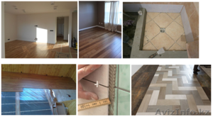 Укладка/настил напольных поверхностей от 1 000 тг за кв.м. #1337839