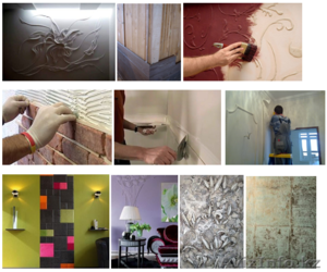 Отделка стен и потолков.В любом стиле и из любых материалов от 2 500 тг за кв.м. #1337840