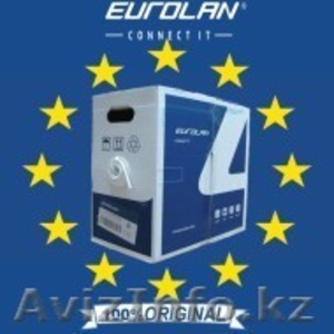 Eurolan Кабель кат.5е UTP,  4 пары,  PVC,  коробка 305 м #1340405
