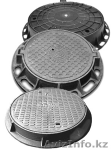 Люк чугунный тип Т  25тонник #1340545