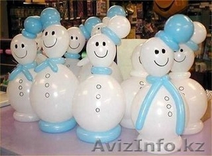 Гелиевые шары от 180тг,  Оформление к новому году!  #1341367