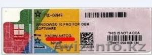 Windows 10 Professional Oem 32 64 Bit Russian  #1334824