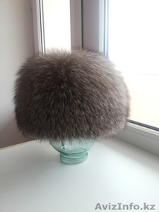 шапка женская из чернобурки #1354229