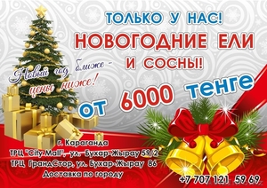 Новогодние сказочные елочки и сосны #1348761