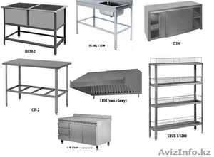 Продам стеллажи,  столы рабочие,  ванны моечные и т.д.  #1361351