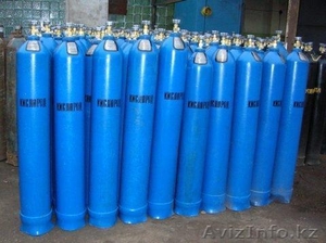 Кислородные и медицинские баллоны,  азот,  сжиженный газ. #1356694